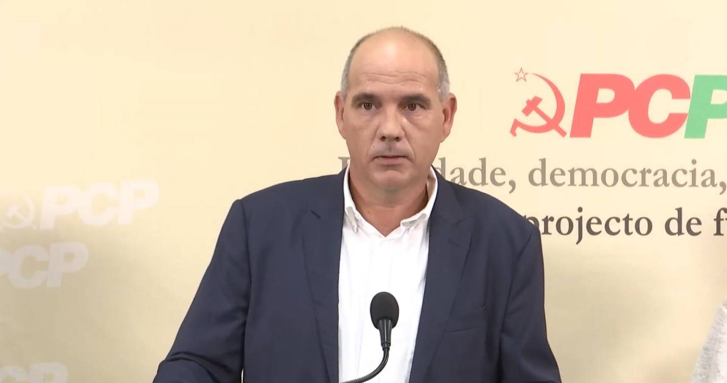 Eleições: PCP acusa Montenegro de querer fugir ao debate televisivo com Paulo Raimundo