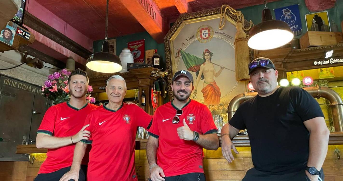 Madeirenses preparam-se para assistir ao Geórgia-Portugal (com fotos e vídeo)