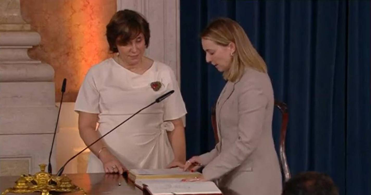 Cláudia Monteiro de Aguiar já tomou posse como secretária de Estado das Pescas