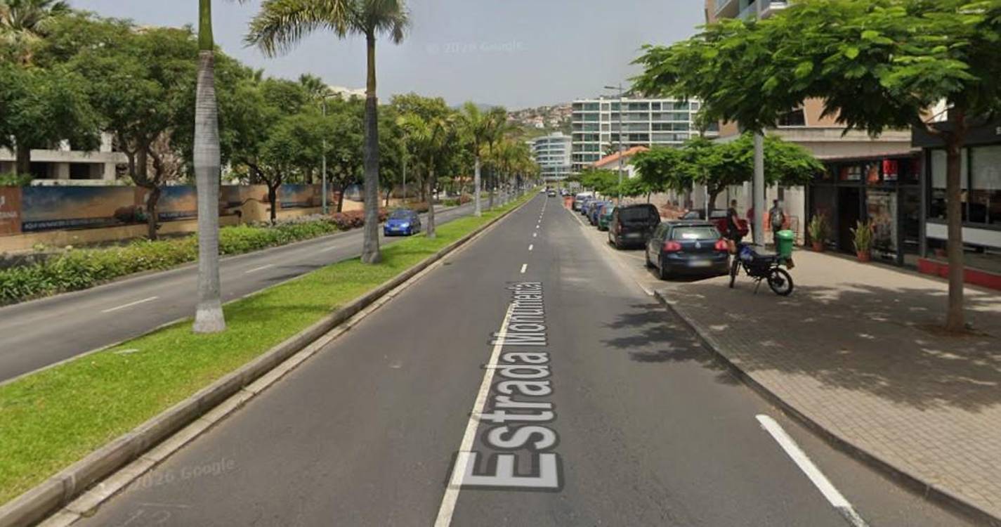 Motociclista fica ferido após queda na Estrada Monumental