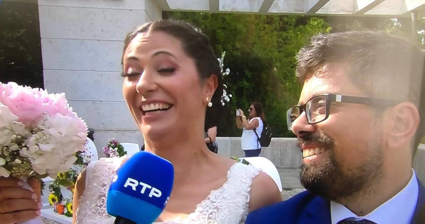 Casal madeirense casa nos ‘Noivos de Santo António’