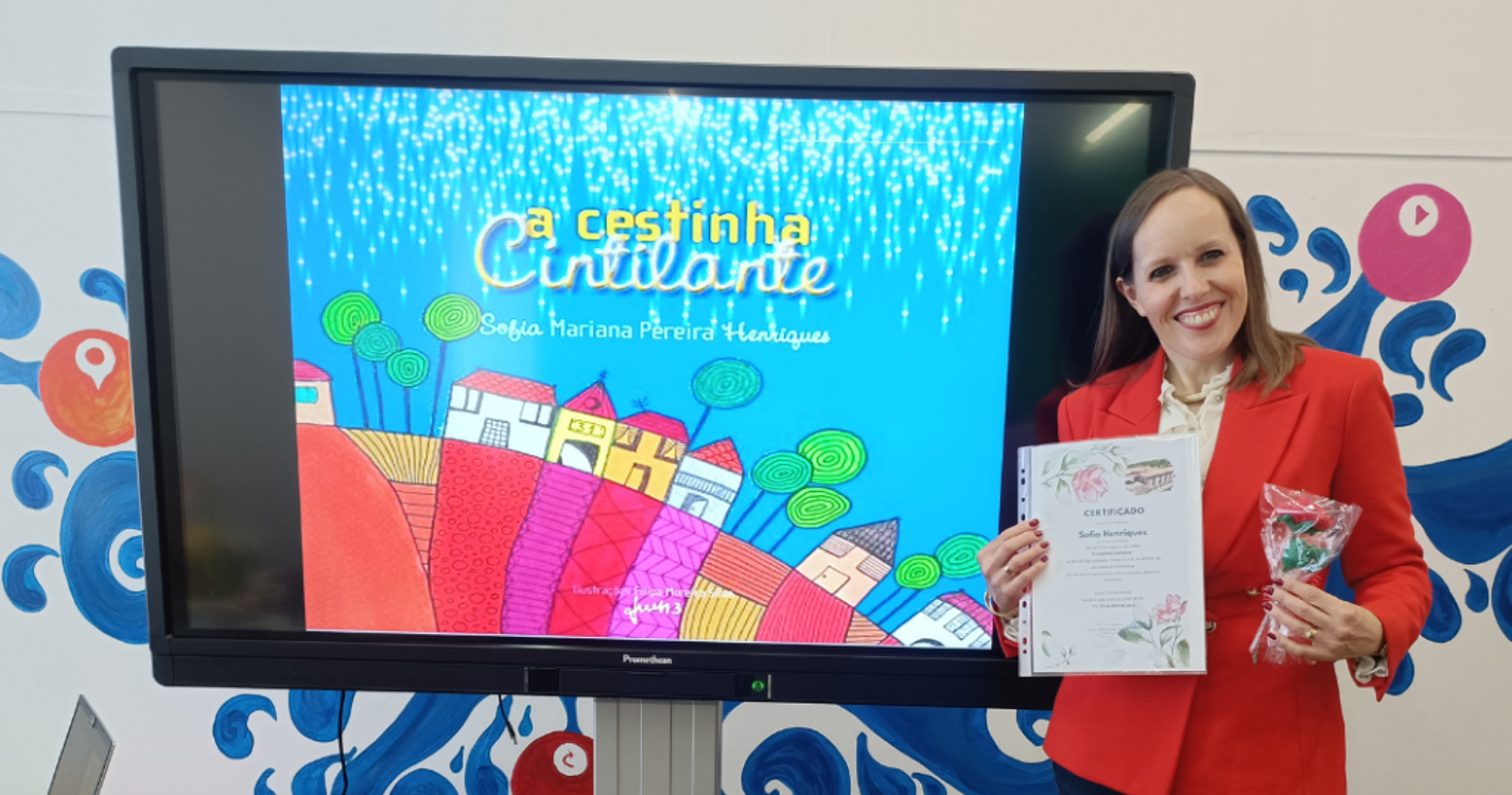 EB1/PE da Lombada na Ponta do Sol recebeu escritora Sofia Henriques