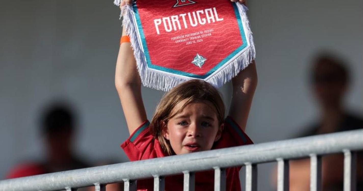Mundial2026: Treino de Portugal sem Rúben Dias, com adeptos e ‘invasão’ de jornalistas