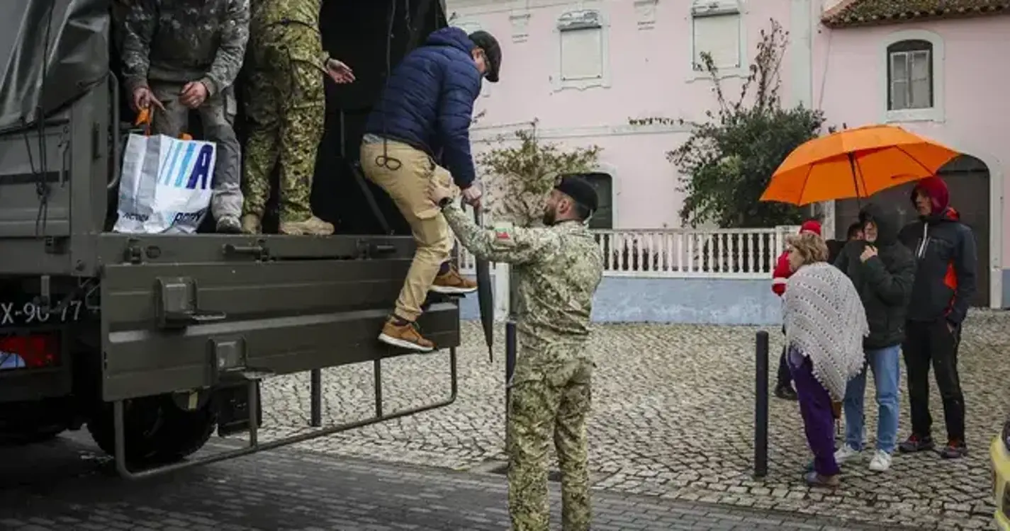 Mau tempo: Forças Armadas empenharam mais de 16.800 militares no apoio às populações desde dia 28
