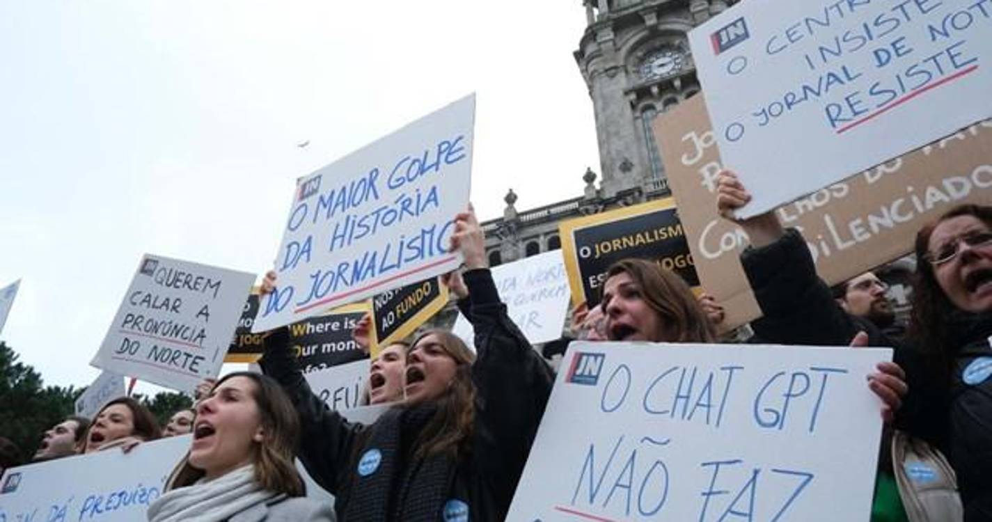 Greve geral “entrou para a história do jornalismo português”