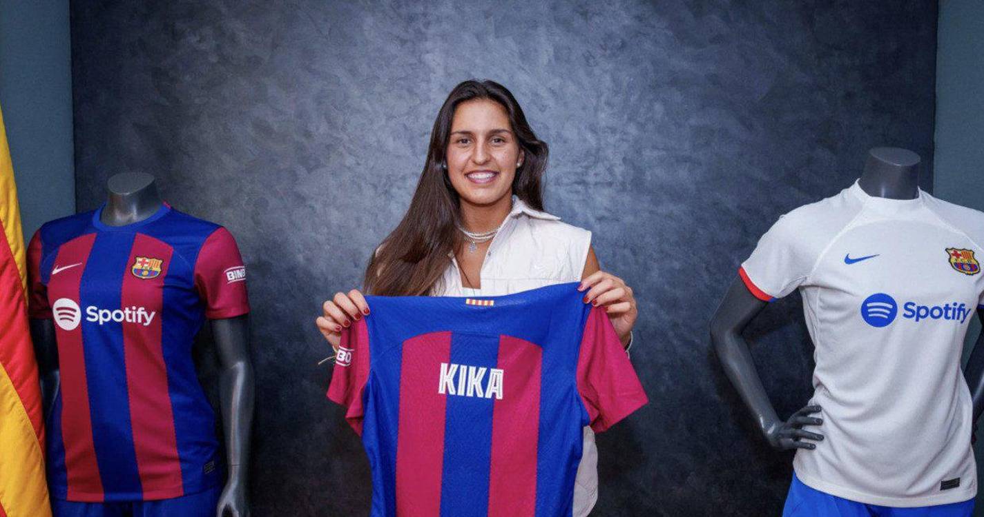 Benfica confirma transferência da futebolista Kika Nazareth para o FC Barcelona