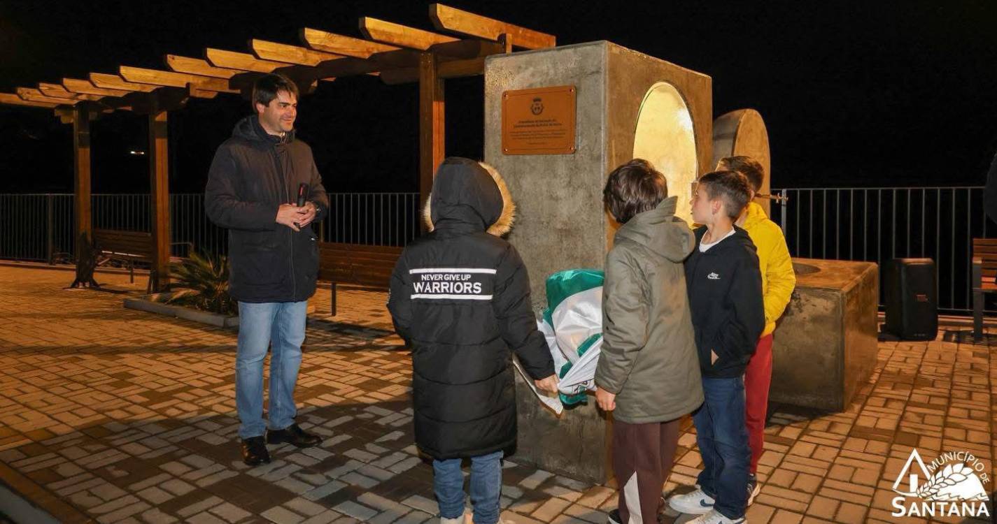 Inaugurado novo estacionamento na Rocha do Navio