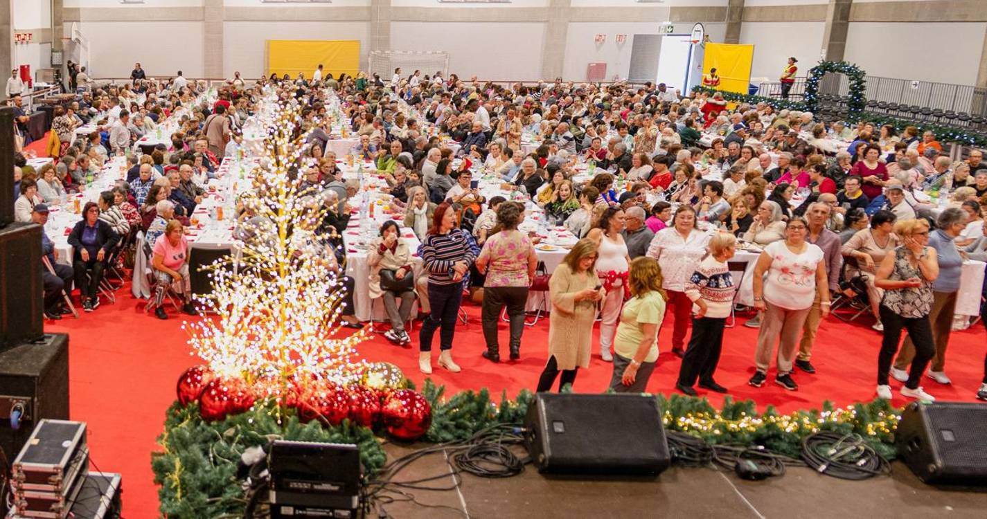 Natal Sénior reuniu 800 pessoas no Estreito de Câmara de Lobos