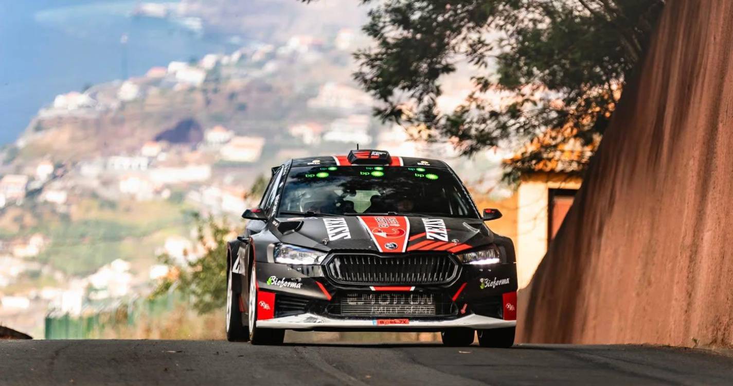 Miguel Caires é o primeiro líder do Rali Municípios de Câmara de Lobos e Funchal