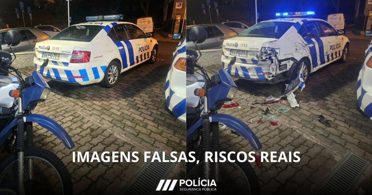 PSP alerta para manipulação de imagens: “nem tudo o que parece... é”