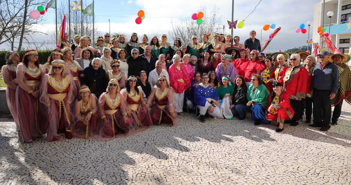 Carnaval no Jardim da Serra junta utentes de seis centros de dia
