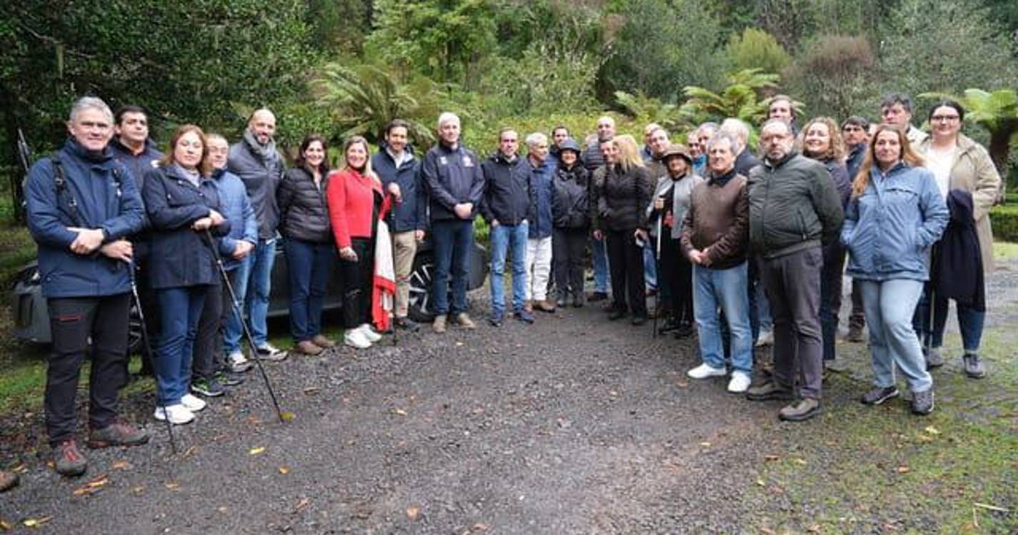 Comissão e secretária discutiram desafios da Laurissilva