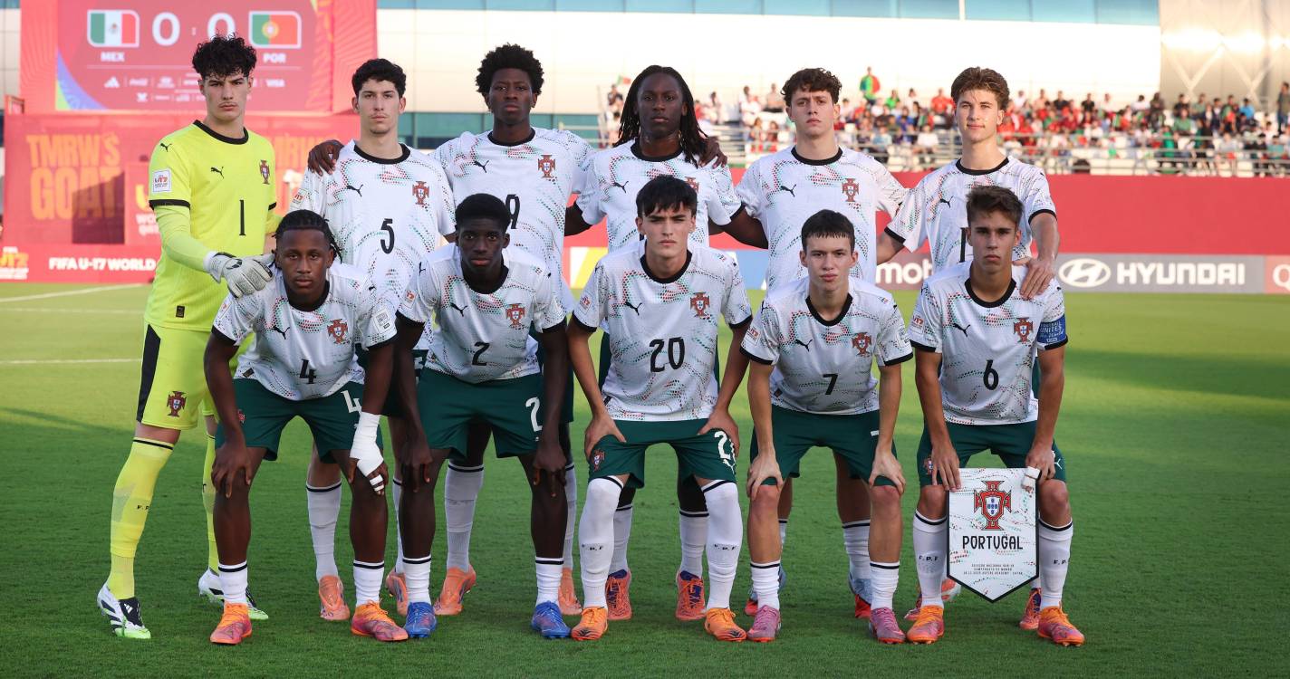 Mundial Sub-17: Portugal segue para os ‘quartos’ após golear o México