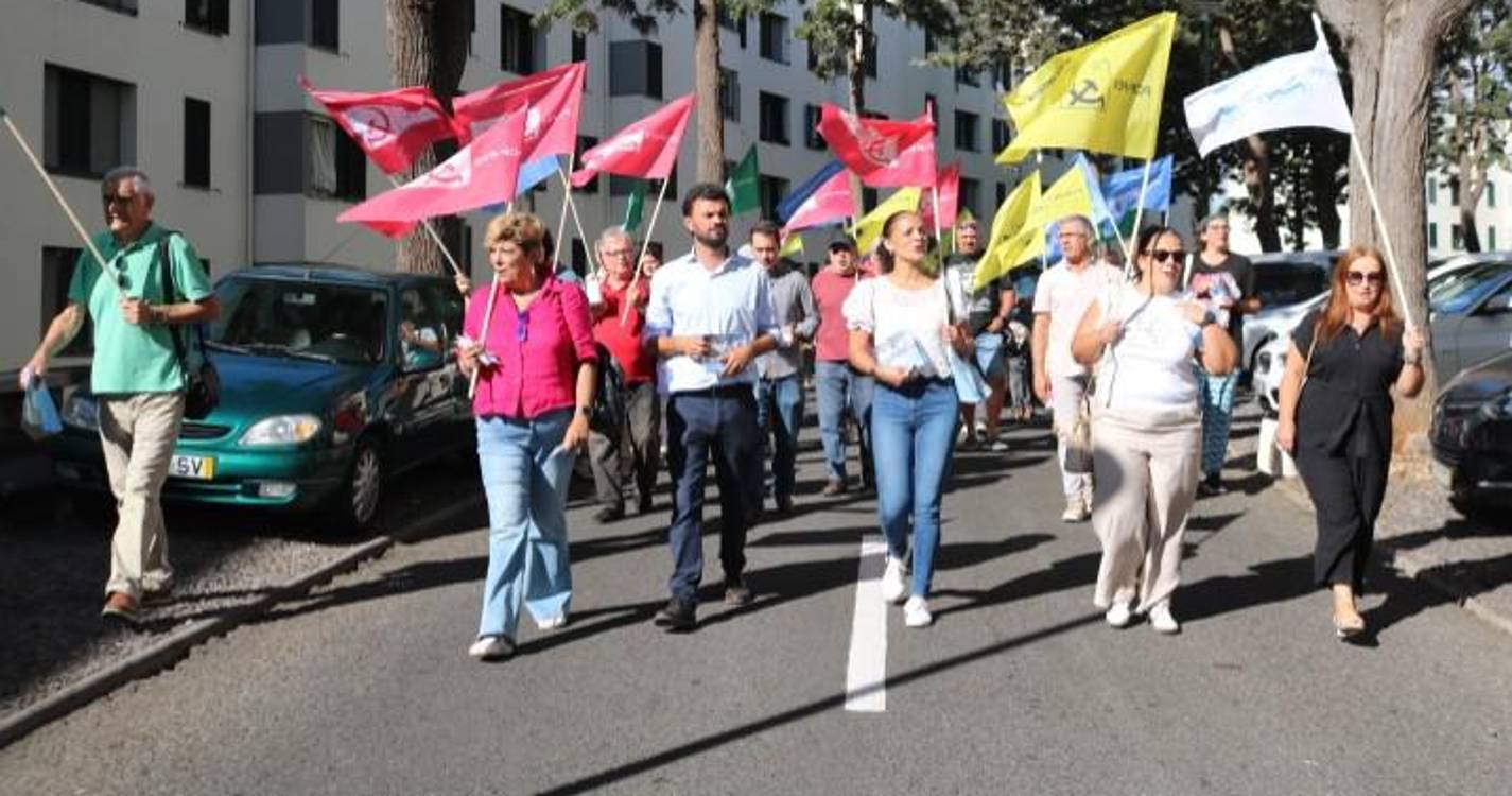 CDU quer “devolver o Funchal à sua população” e denuncia abandono do Bairro da Nazaré