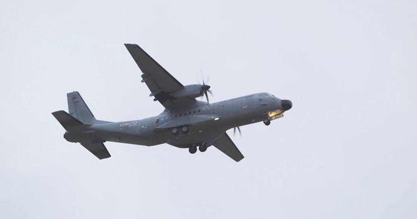 Doente transportado pela Força Aérea
