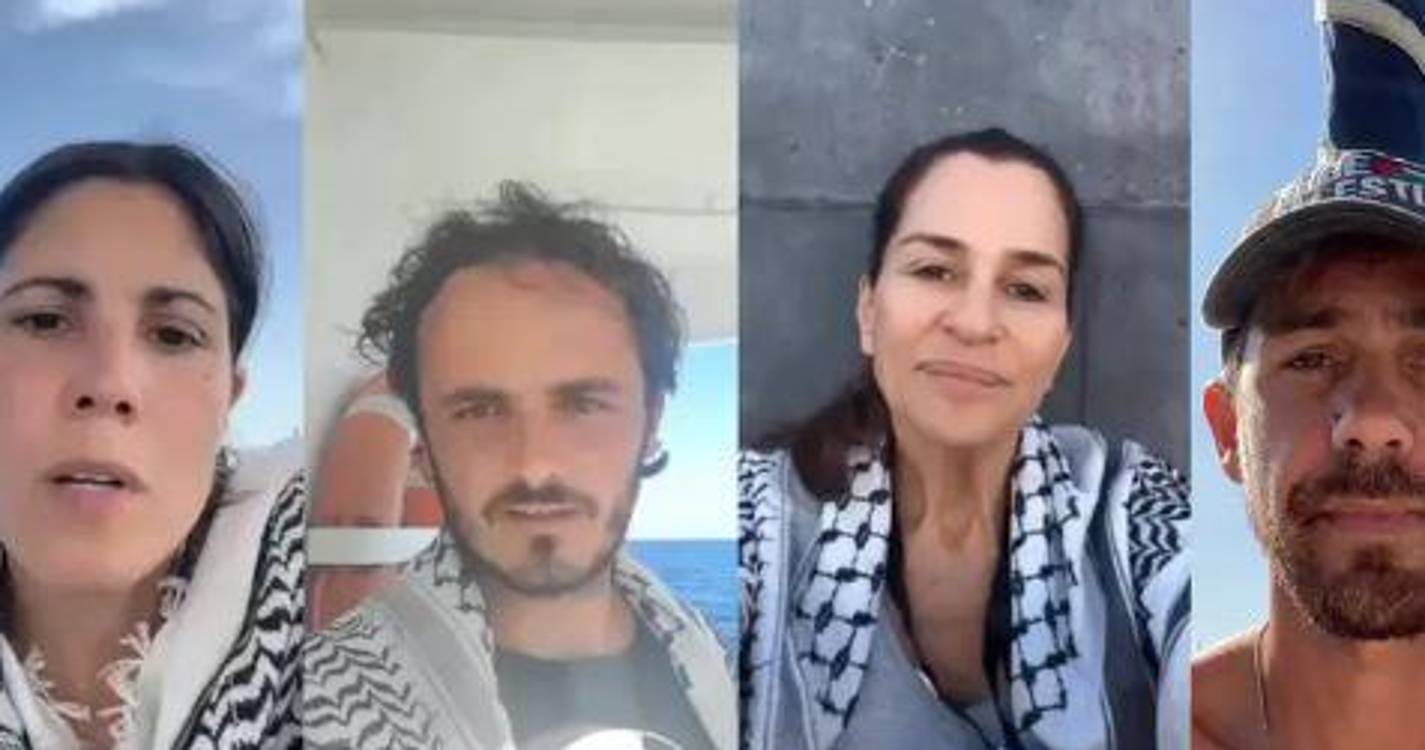 Médio Oriente: Ativistas portugueses aterraram em Lisboa