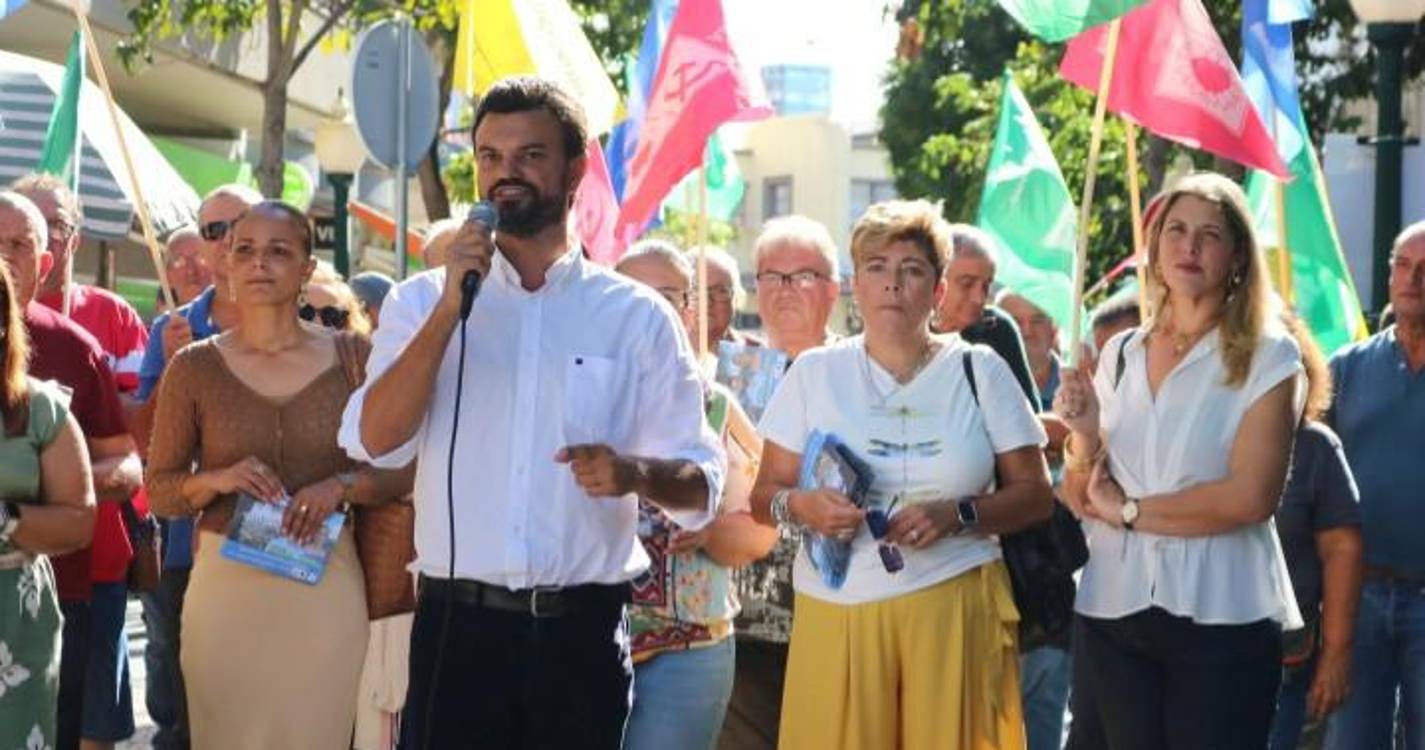 “É tempo de transformar o reconhecimento no trabalho da CDU em votos”