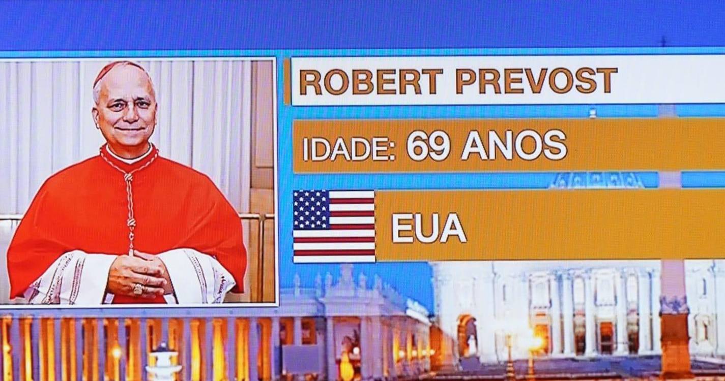 Leão XIV: “A paz esteja com todos”