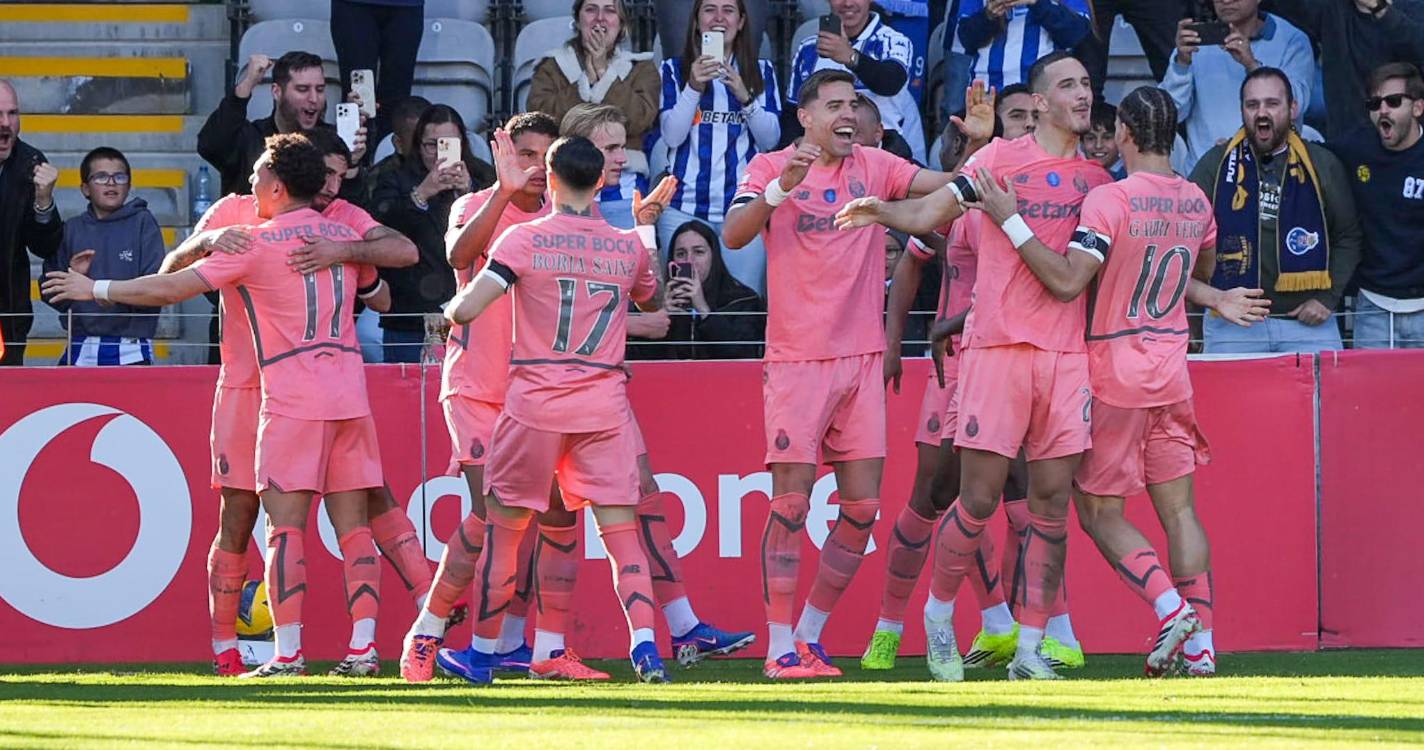 I Liga: Nacional perde pela margem mínima frente ao líder FC Porto