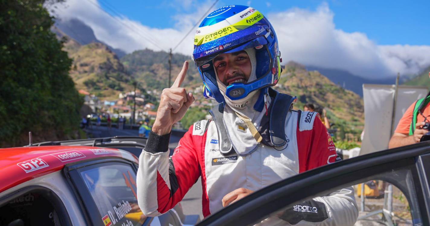 Rali da Madeira: Diego Ruiloba celebra segunda vitória consecutiva na ‘prova rainha’