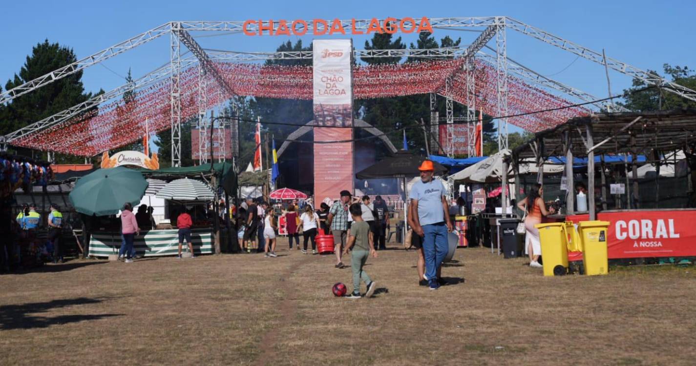 Tudo a postos no Chão da Lagoa