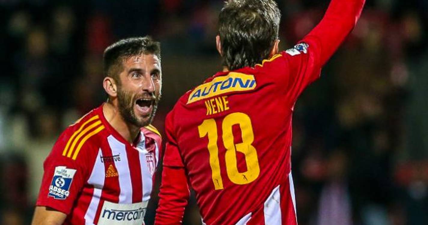 II Liga: Nenê marca pelo 12.º jogo consecutivo em nova vitória do AVS