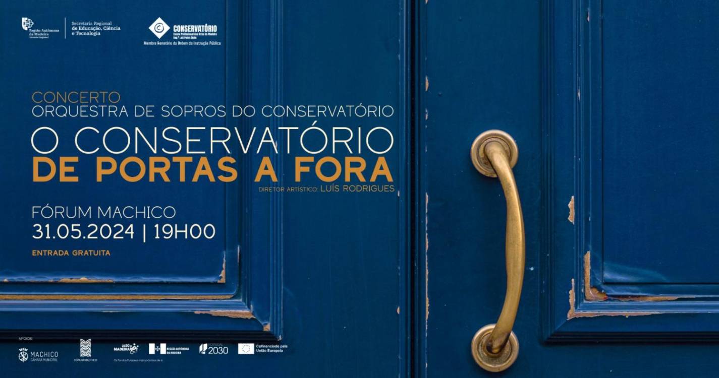 Orquestra de Sopros do Conservatório toca em Machico