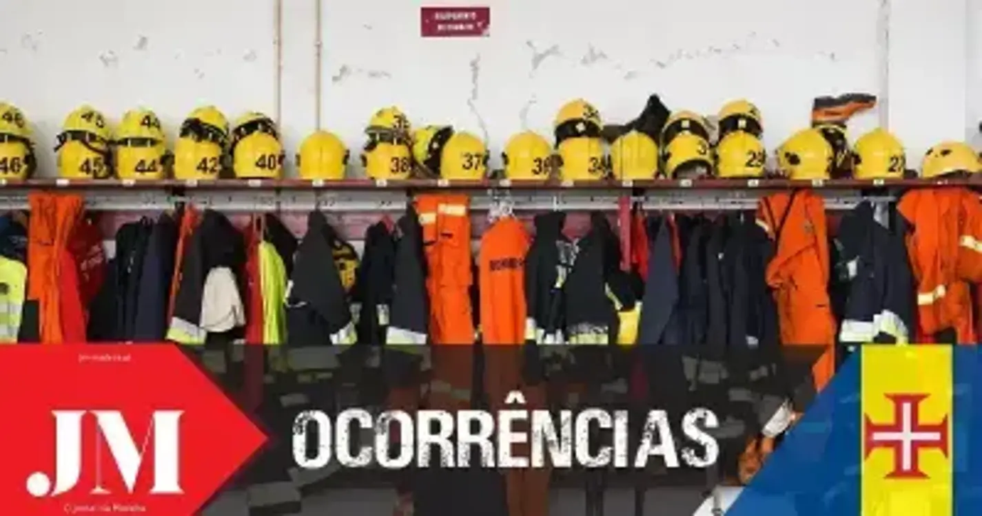 Incêndio em casa devoluta mobiliza duas corporações de bombeiros no Funchal