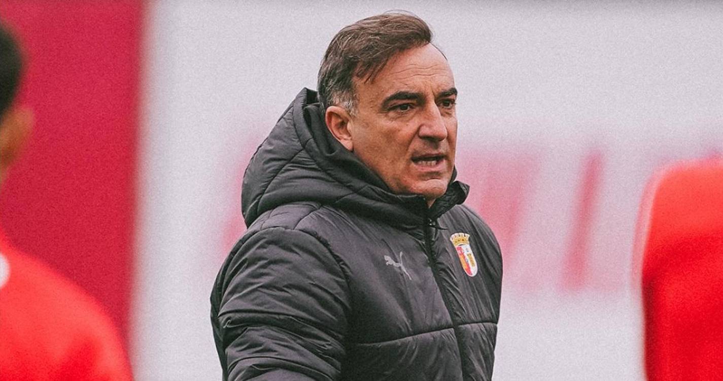 Sporting de Braga no “melhor momento”, mas “com os pés no chão” - Carlos Carvalhal