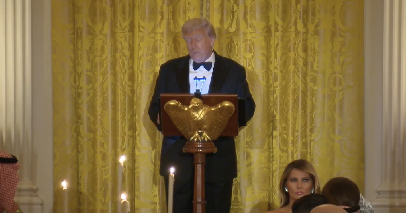 Trump diz que filho é fã de Cristiano Ronaldo