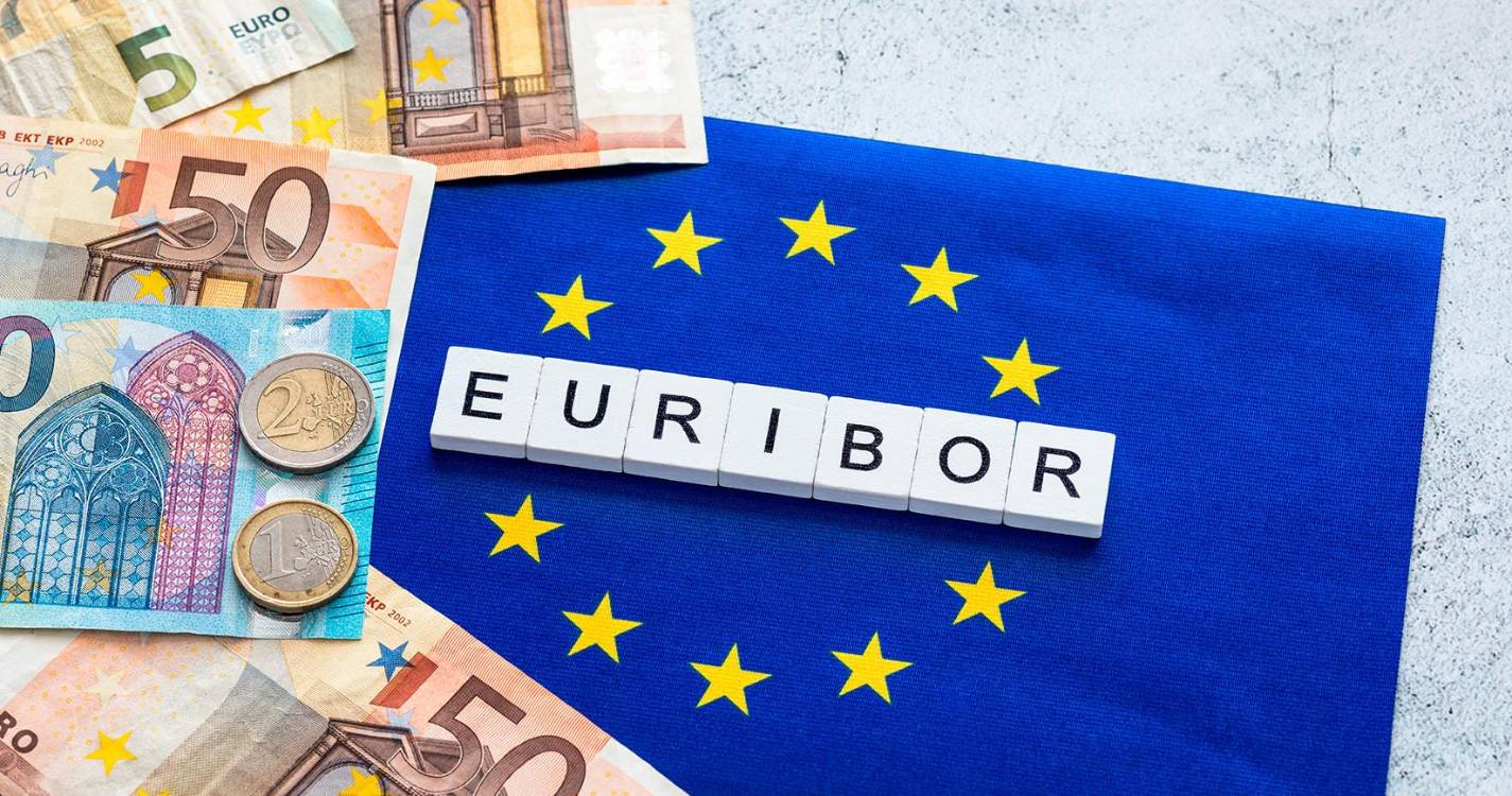 Euribor sobe a 3, 6 e 12 meses, para máximo desde abril de 2025 no prazo mais curto