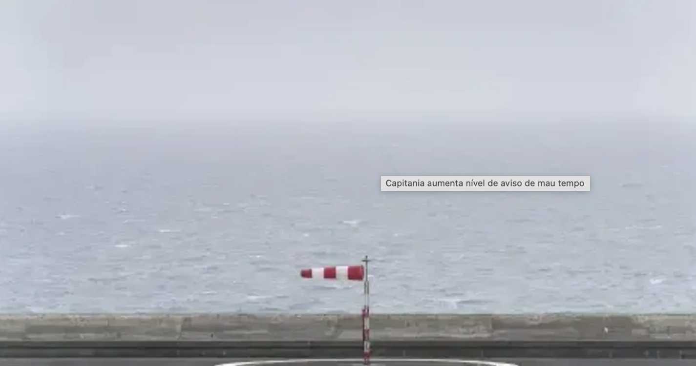 IPMA atualiza aviso de vento forte