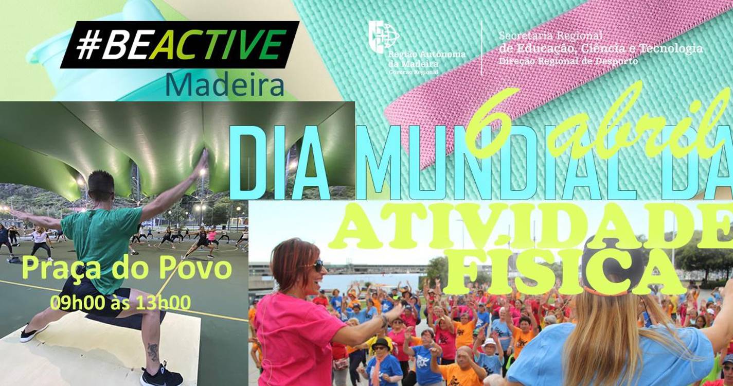 Manhã de desporto sábado na Praça do Povo