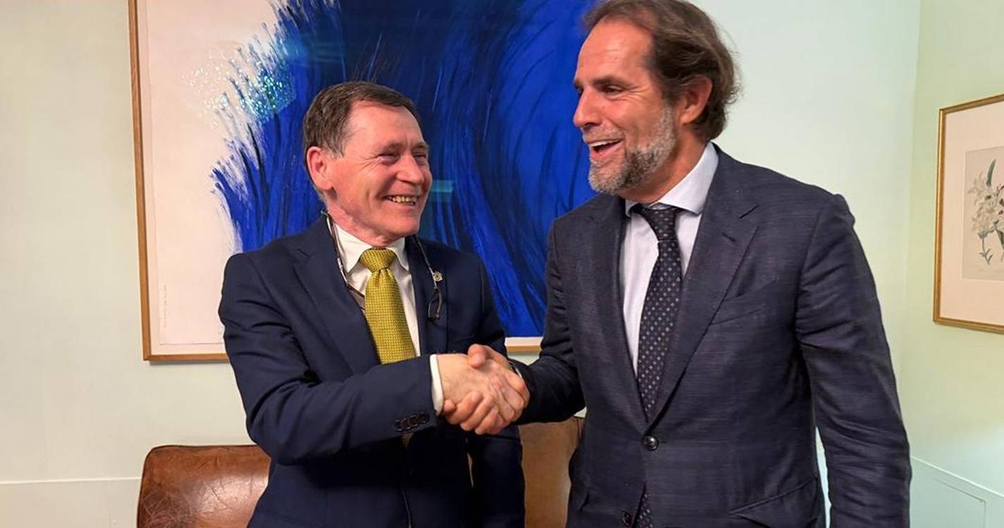 Presidente de São Vicente recebido na Quinta Vigia