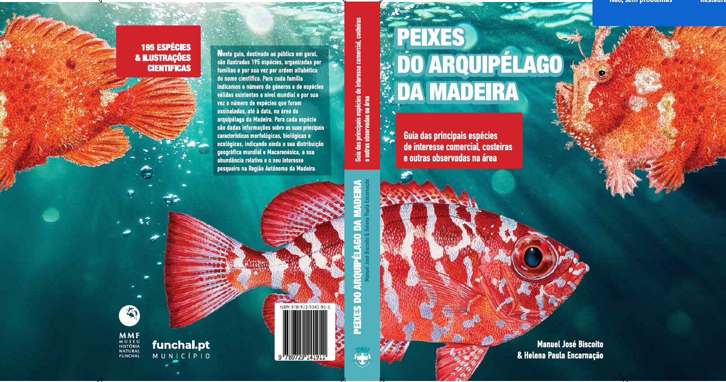 “Peixes do Arquipélago da Madeira” é lançado na segunda na Sala da Assembleia Municipal