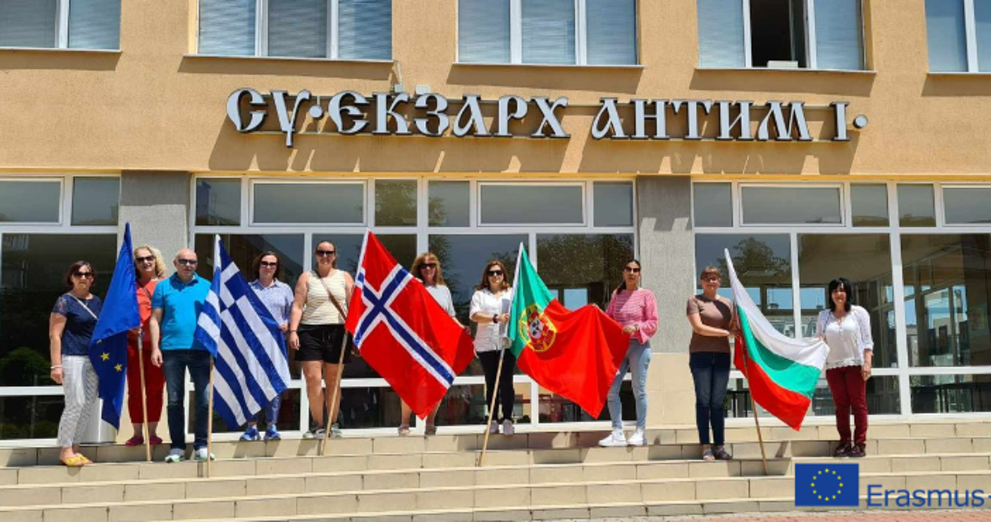 Professoras da EB1/PE da Lombada participam de Mobilidade Internacional Erasmus na Bulgária