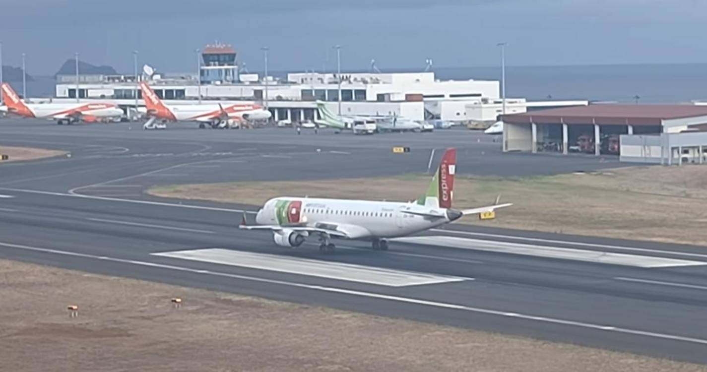 Avião da TAP aborta descolagem no Aeroporto da Madeira