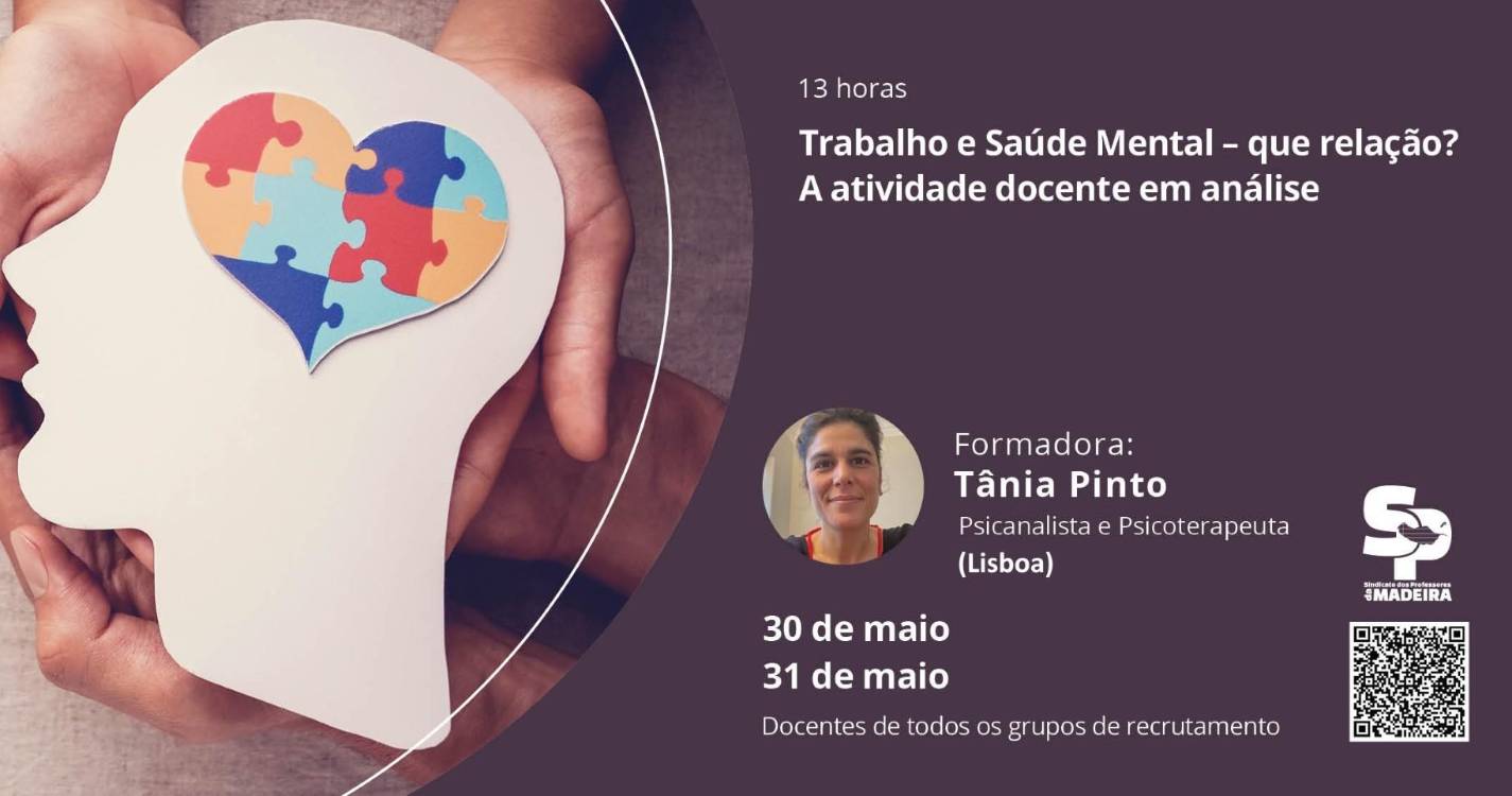 Sindicato dos Professores analisa relação entre trabalho e saúde mental