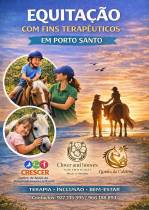 CRESCER desenvolve equitação terapêutica no Porto Santo