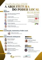 ANAM leva à Madeira a 10.ª conferência do ciclo ‘A Arquitetura do Poder Local’