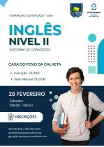Abertas as inscrições para o curso de Inglês II na Casa do Povo da Calheta