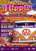 Ponta do Sol viaja pelos anos 60, 70 e 80 na Noite Hippie e festeja 10.º aniversário