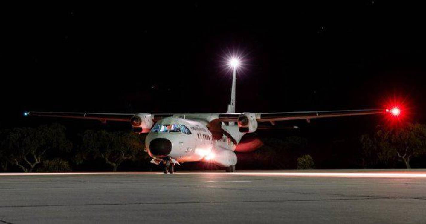 Força Aérea transportou dois doentes entre o Porto Santo e a Madeira