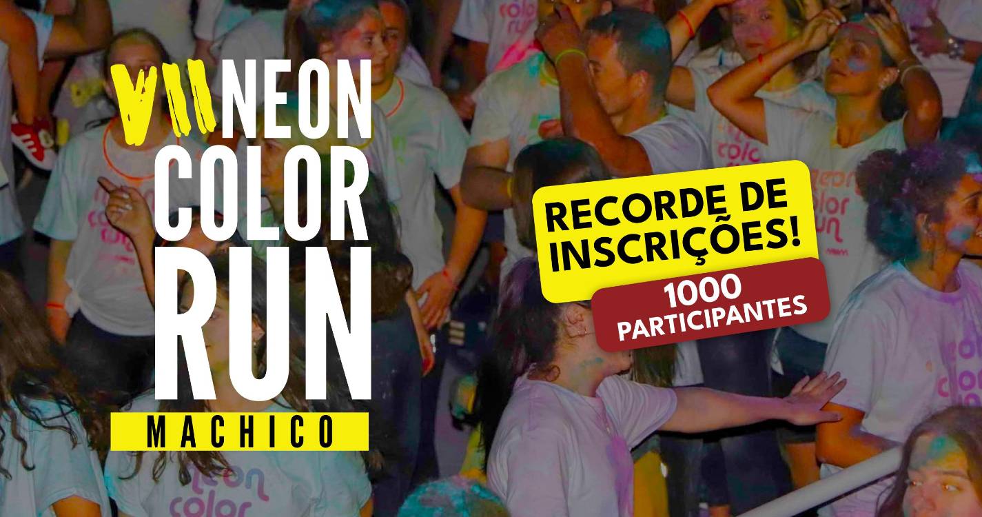 Neon Color Run esgota inscrições e promete encher a baía de Machico esta noite