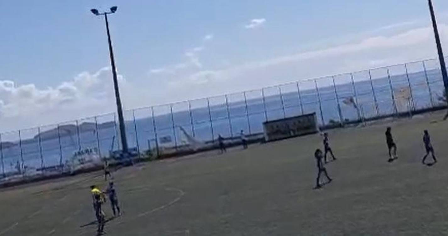 Indisciplina leva ao fim antecipado de jogo de iniciados no Caniçal (com vídeo)