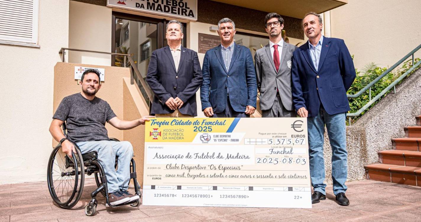 Receita de bilheteira do Marítimo-Nacional doada a’Os Especiais