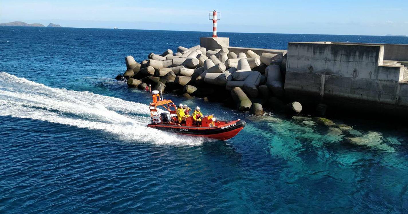 SANAS Madeira salvou três vítimas críticas no mar em fevereiro
