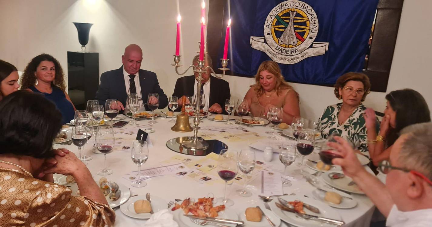 ‘Academia do Bacalhau’ reuniu 80 pessoas em jantar de aniversário