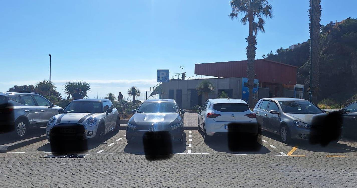 Estacionamentos para pessoas com deficiência ocupados indevidamente no Cristo Rei