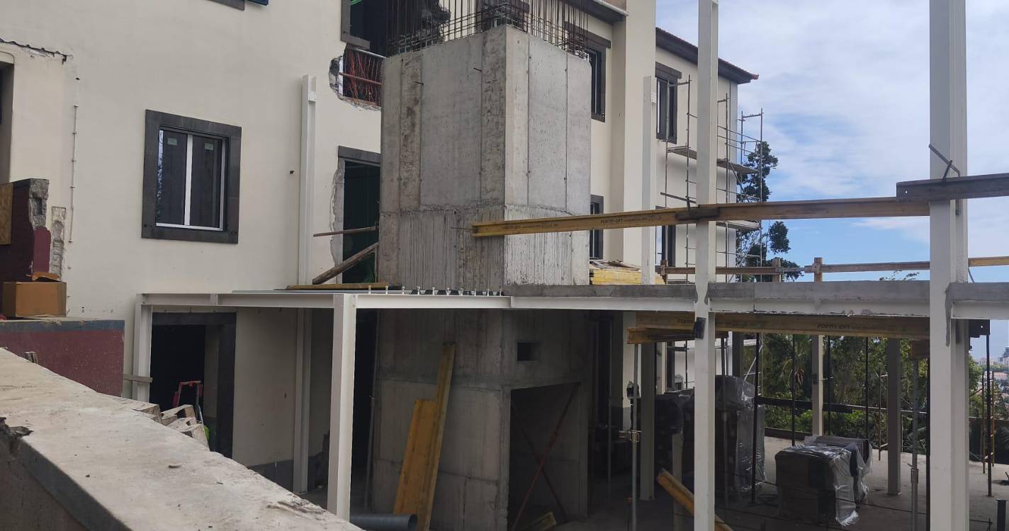 Unidade sénior do Sagrado Coração a todo o gás para concluir obra até fim de junho (com fotos)